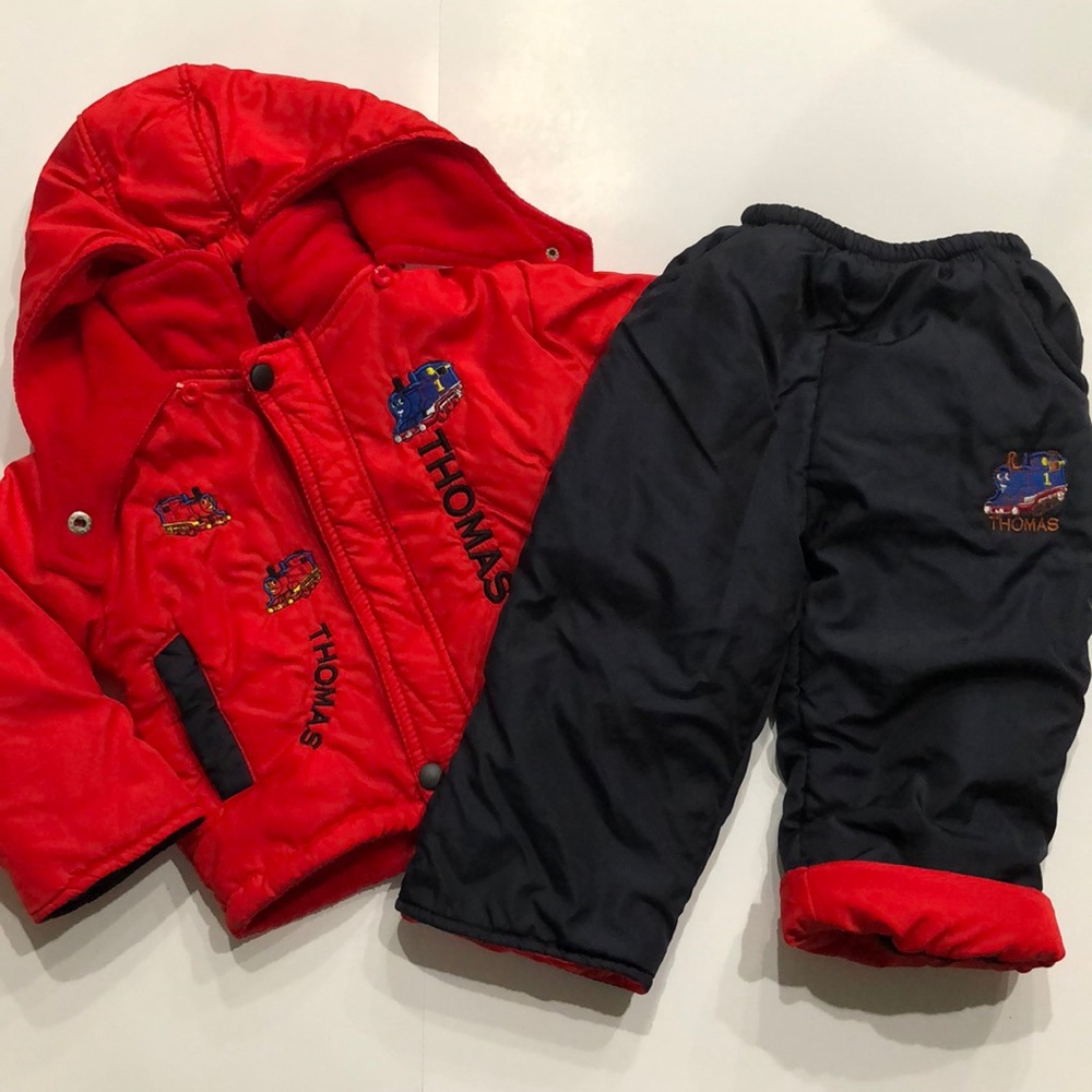 Thomas And Friends jacket and pants suit 2-3T